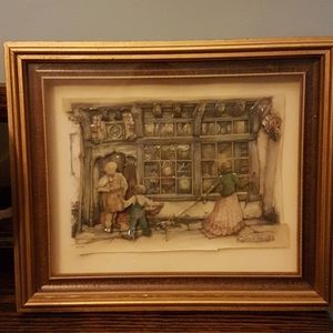 Vintage Anton Pieck Pop Up Art Print